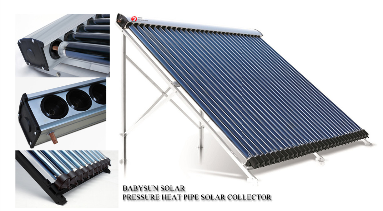 Heat Pipe Solar Heater With Workstation Expansion pump Solar Hot Water Heater System Certificate Good Price