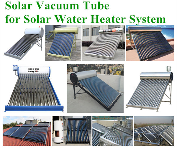 Low Price Vacuum Tube Solar Collector High Quality Solar Water Heater Vacuum Glass Tube