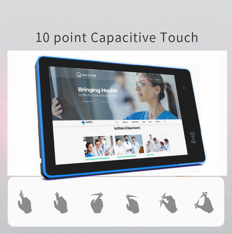 10.1 inch meeting room booking poe android tablet pc rk3288 android 8.1 OS