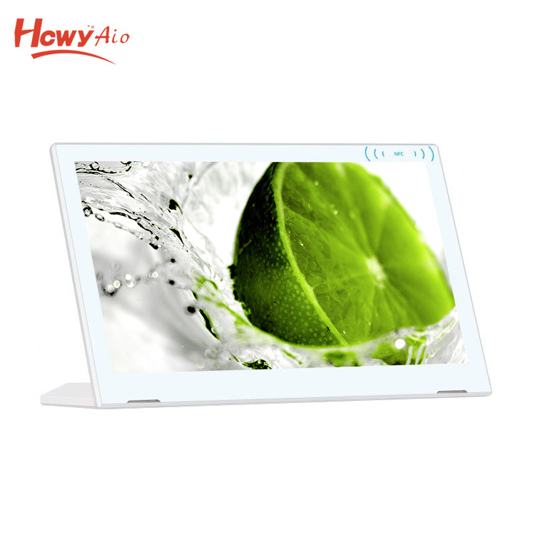 10 inch Widescreen LCD Display Android Touch Screen Panel Industrial PC with RJ45 POEAndroid 8.1