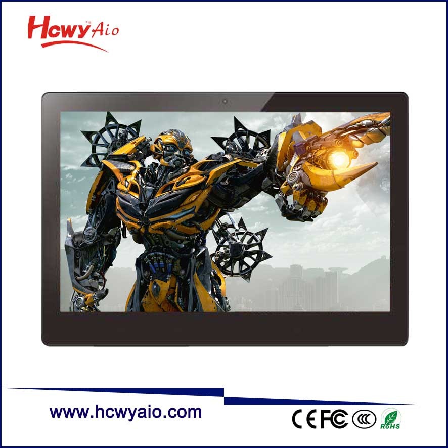 Wall Mount Android Tablet  8 inch RK3288 2GB Ram Android Touch  AIO PC With POE
