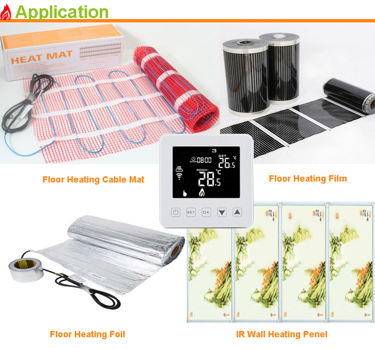 Encho Voice Control Wifi Floor Heating Film Thermostat