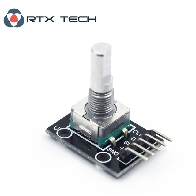 360 Degrees Rotary Encoder Module Brick Sensor Switch Development Board KY-040 With Pins for UNO R3 2560
