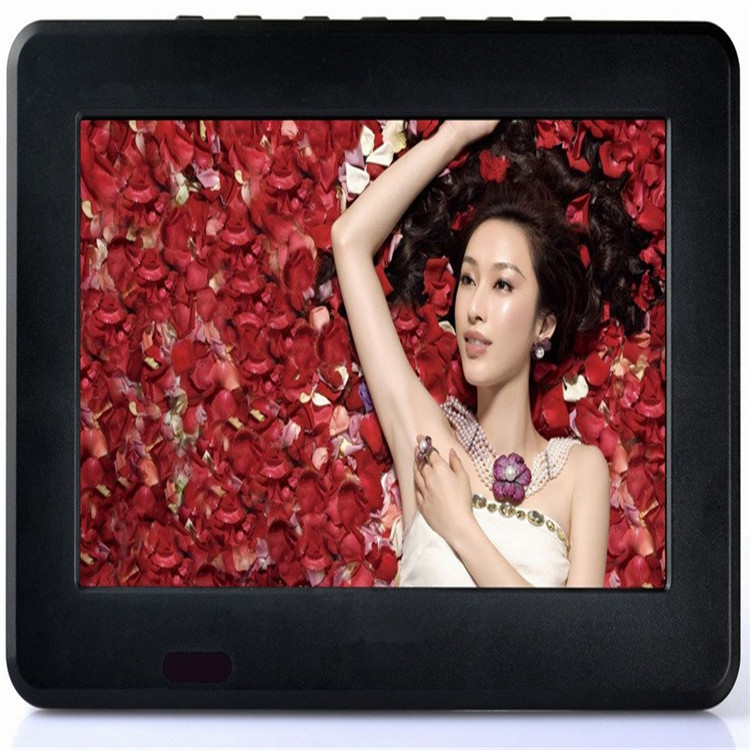 9 inch High Resolution Color TFT LCD TV Portable TV With AV TV USB Input