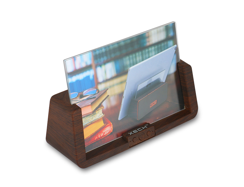 XECH Wooden photo frame wireless speaker for mobile/ tablet stand