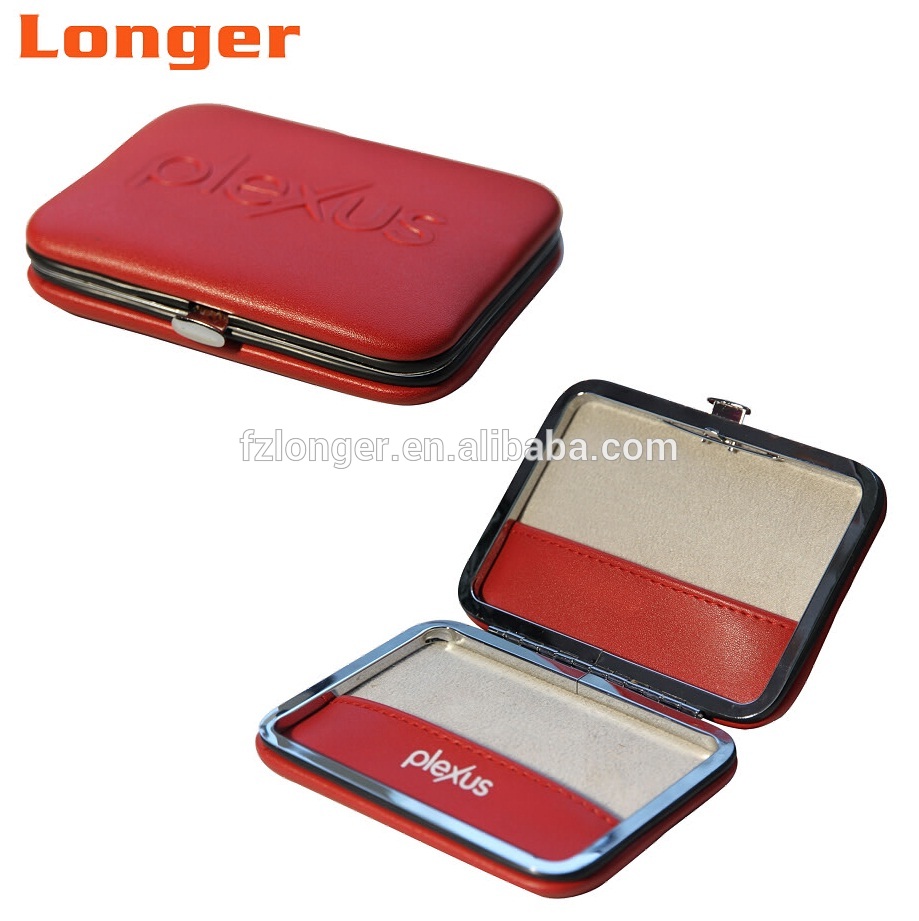 Fashion Leather Name Card Case Business Card Holder