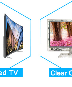 55inch Borderless Frame Television Flat Screen LED TVs 4K Ultra Slim Smart TV