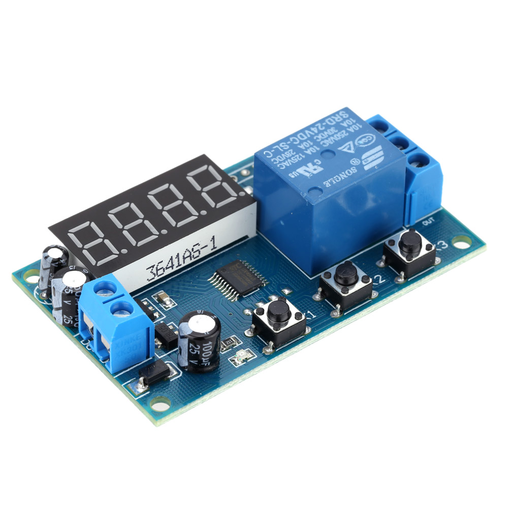 12v/24v Time Delay Relay Multifunction Delay Time Module Switch Control Relay Cycle Timer relay