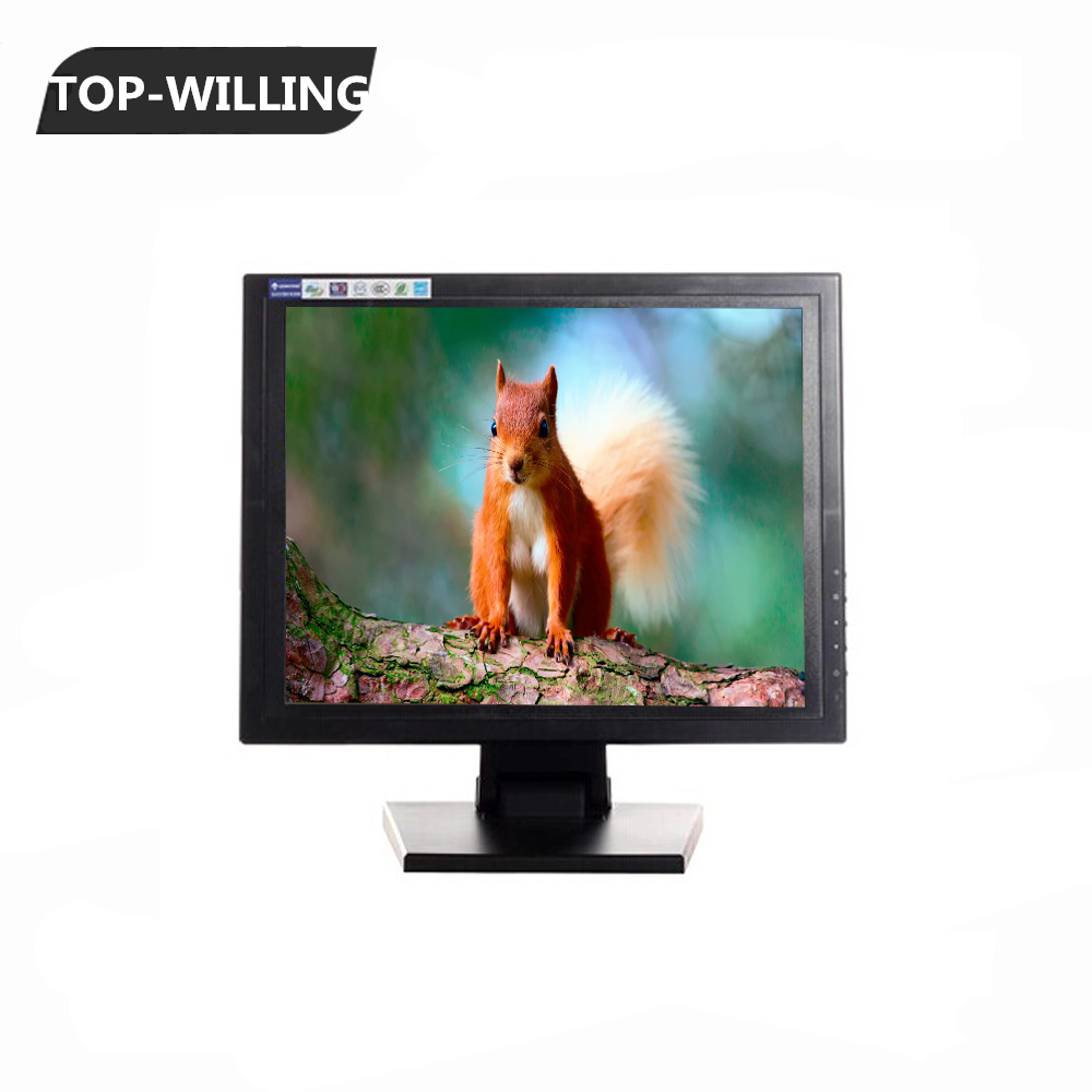 15'' POS System Windows 7 OS Capacitive Touch Screen IPS Panel 1024*768 Resolution Dual Display POS Machine