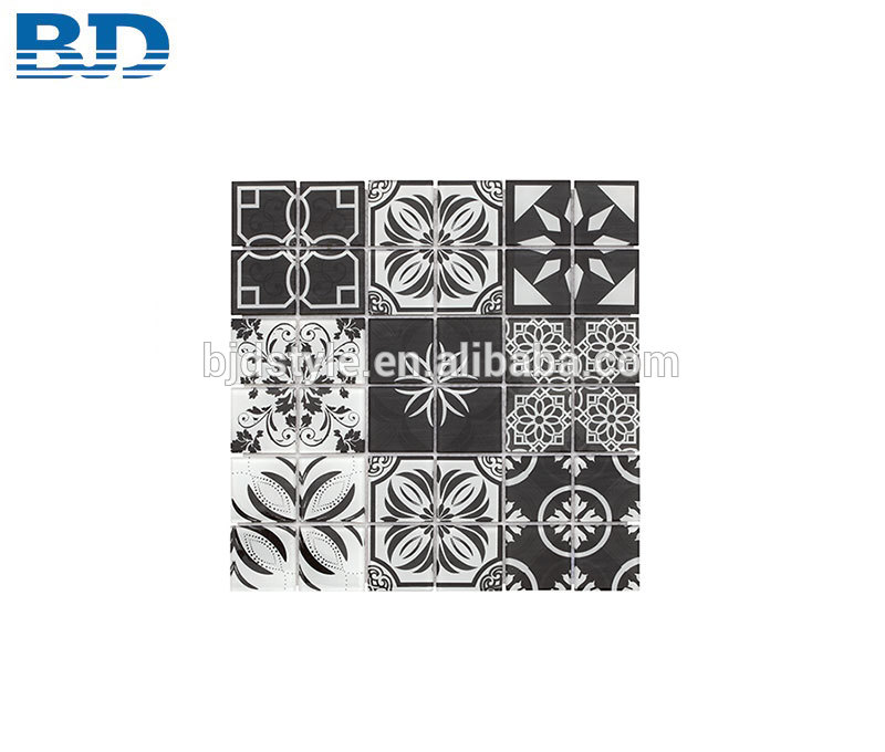 Factory Supply Square Cheap Glass Mosaic Wall Tile