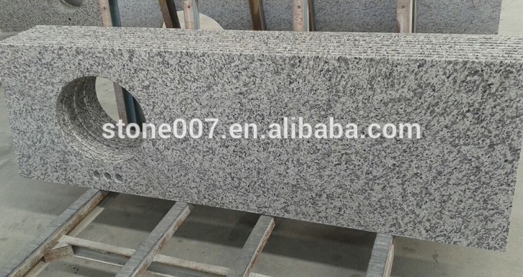 Chinese Tiger Skin White Granite Stone Vanity Counter Top,Cheapest Granite Kitchen Countertop For Hotel Project