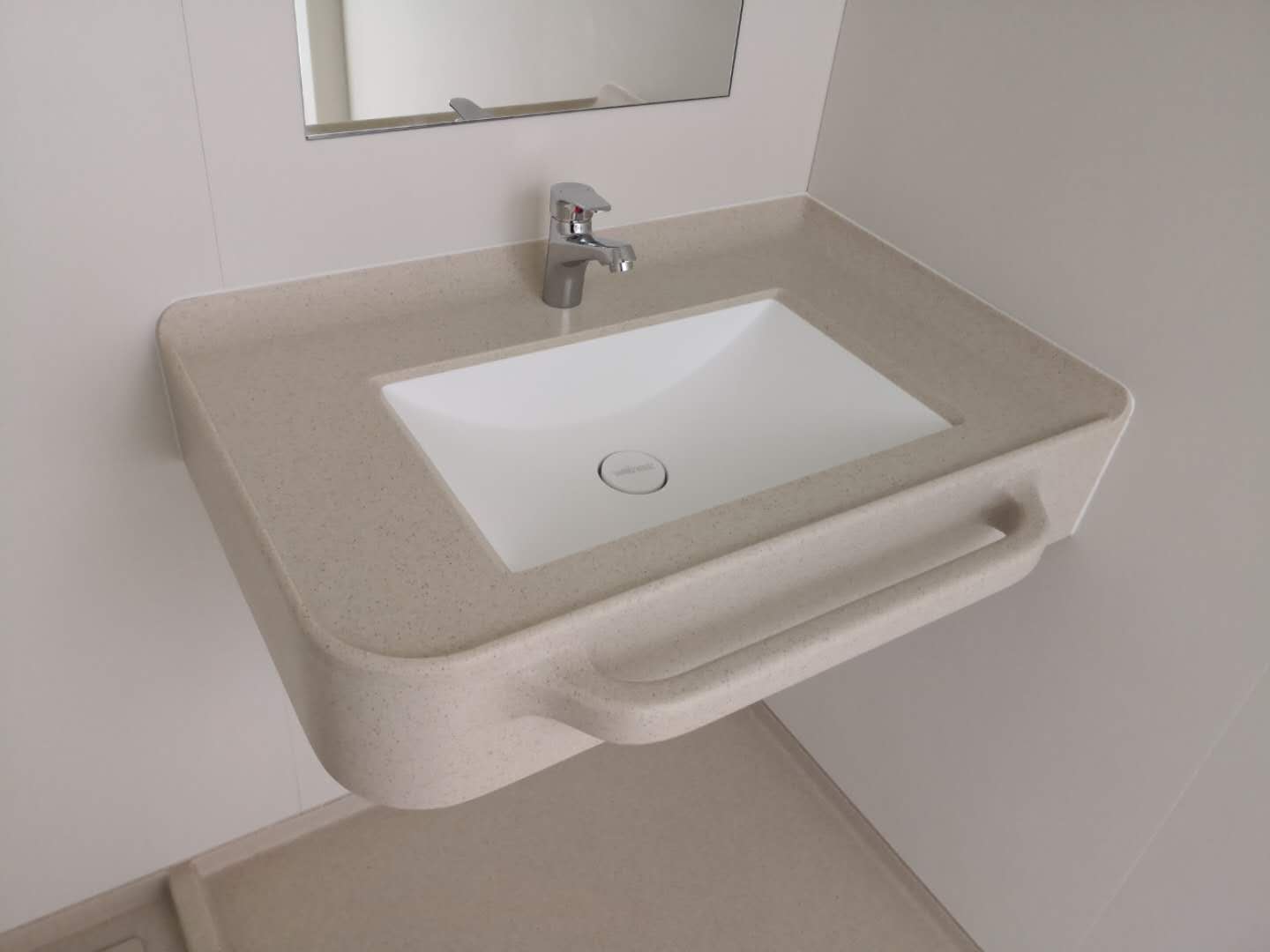 Pure Acrylic Solid Surface Vanity Top,Solid Surface Acrylic Table Top,Bathroom Table Top With Basin