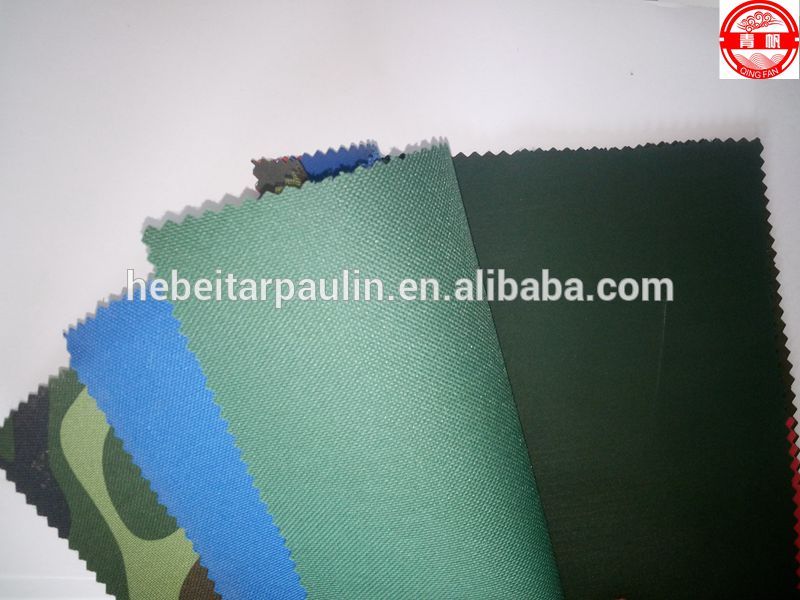 420D, 600D,1000D Camouflage PVC Coated Polyester Water-proof Oxford Fabric for Tent, Cover, Drop Cloth
