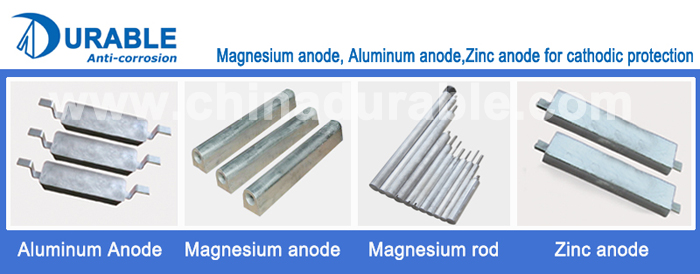 China zinc anodes manufacturers Zinc bolt and welding type anodes for ships and pipelines