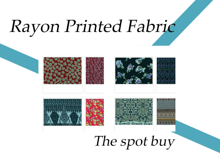 China keqiao textile  Good quality customized design 100% rayon fabric