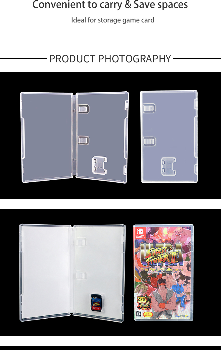 SUNSHING Wholesale Game Card Box Nintendo DS Game Container Nintendo Switch Game Case