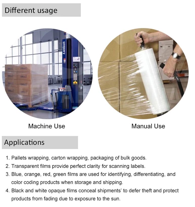 High-strength PE Stretch Film For Pallet Packing