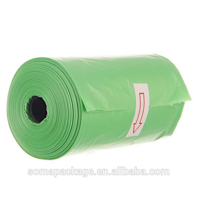 Durable in use best sell biodegradable kitchen trash bags