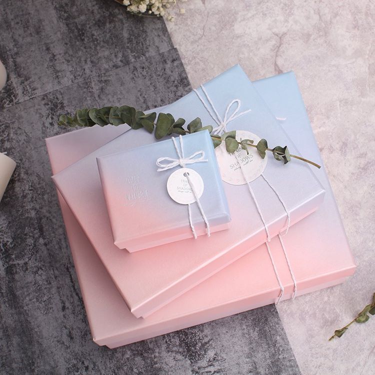 2018 new design Top Sell colorful flower paper box