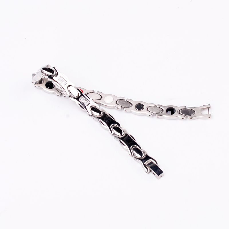 hot selling fashion stainless steel energy jewelry bracelet pretty therapy magnetic bracelet
