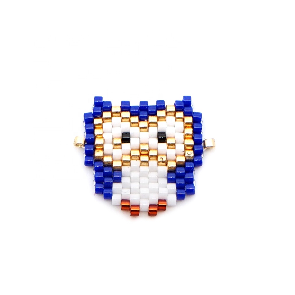 MI-P190002 MoyaMiya 2019 new miyuki handmade cute owl animal pendant charms necklace bracelet earring