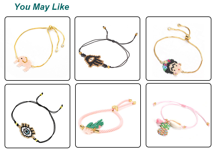 MI-S180077 Moyamiya Wholesale adjustable China jewelry beads bracelet miyuki seed boho chic bracelet
