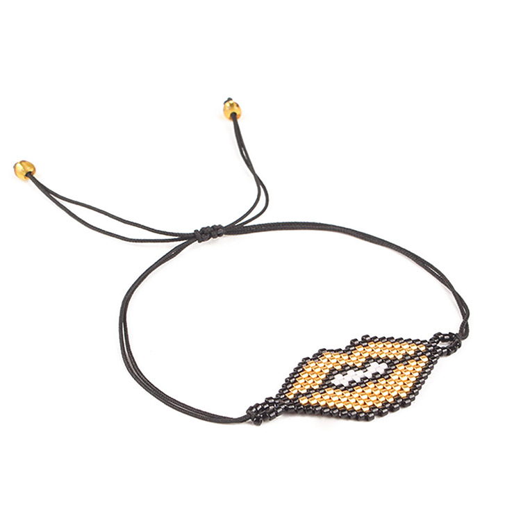 MI-S180056 Moyamiya Custom Kiss Cheap Beads Fashion Bohemian Charms Bracelets Women Accessories Womens Earrings Jewelry
