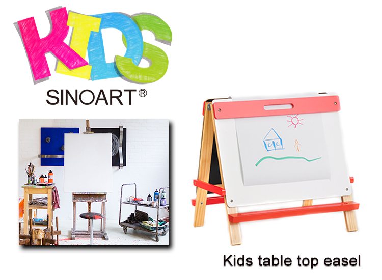 Multifunctional Standing Flipping Floor Kids Art Table,Wholesale Children'S Easel