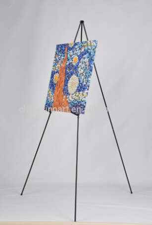 High Quality Artist Drawing Metal Display Stand Easel Metal Easel For Students