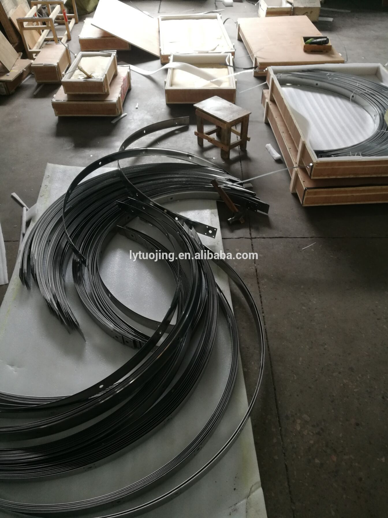 molybdenum hearth peer for high temperature furnace components