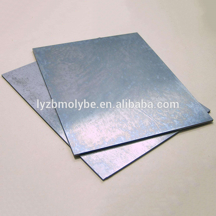 99.95% Pure Molybdenum sheet/plate for sapphire crystal growth