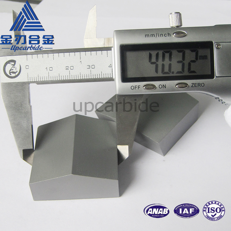 Yk20 40*40*18mm Hip TBM machine tungsten carbide shield cutter