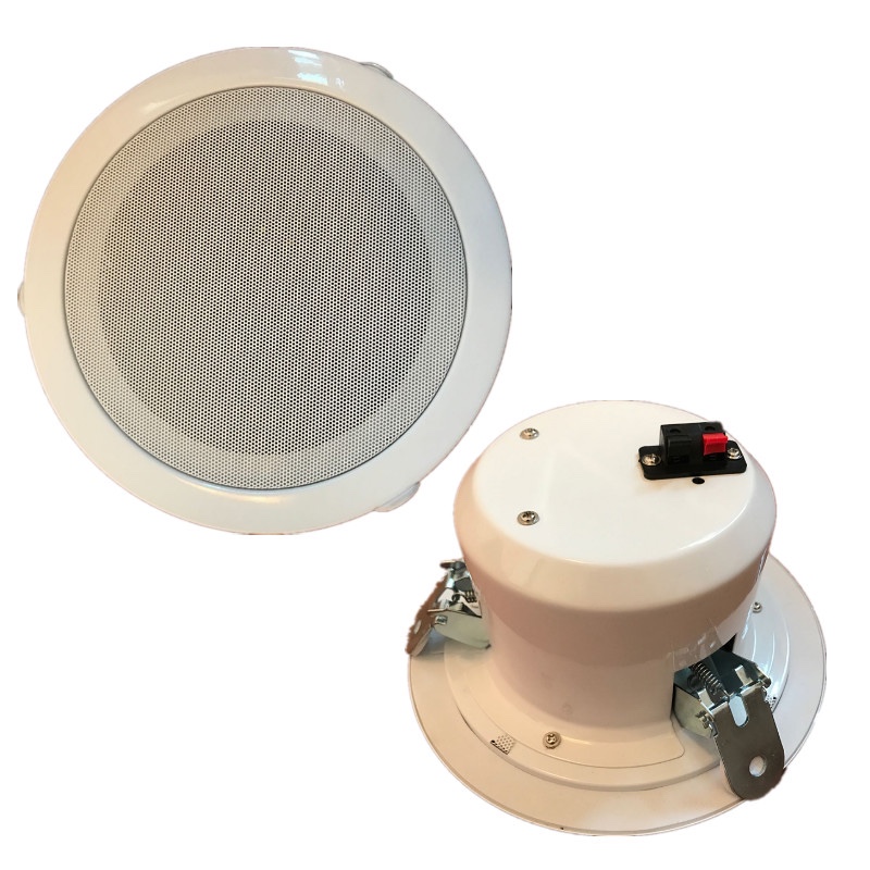 A-B06C 6" Metal frame fireproof ceiling speaker 3W/6W with metal back dome