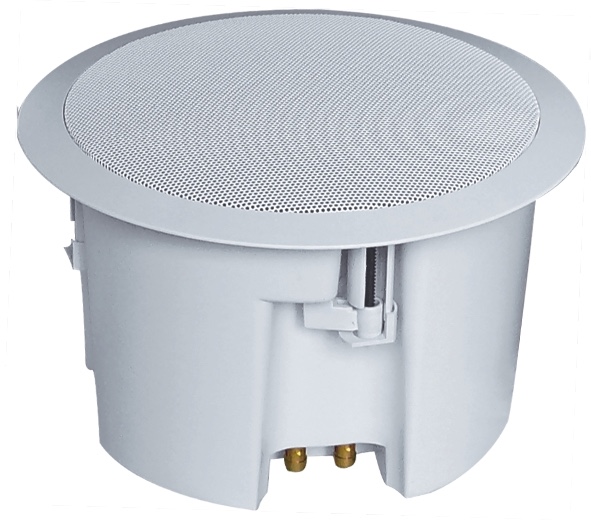 A-805V 5" 20W ABS ceiling speaker with ABS cover and power tapping