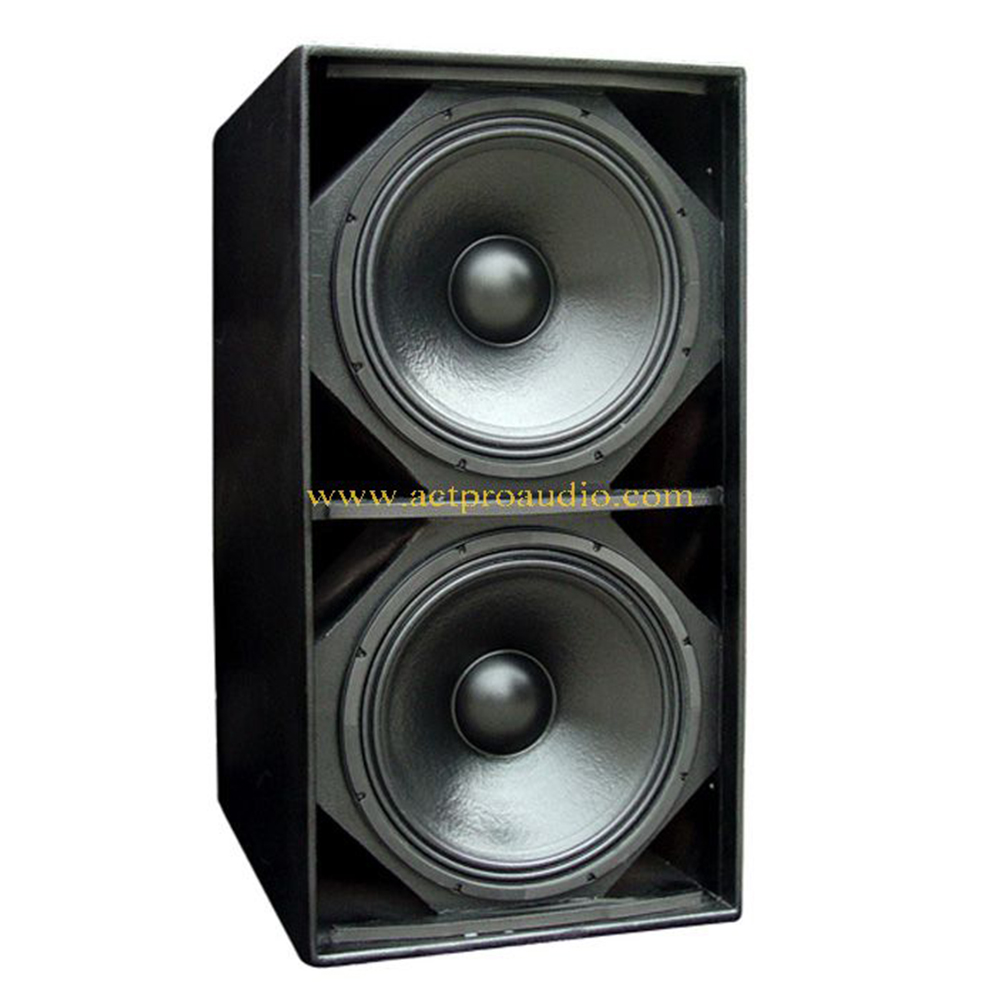 Active Subwoofer with 2X18" woofer Outdoor and indoor supper low frequency high power performance speaker