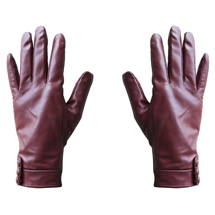 leather touch screen fashion glove