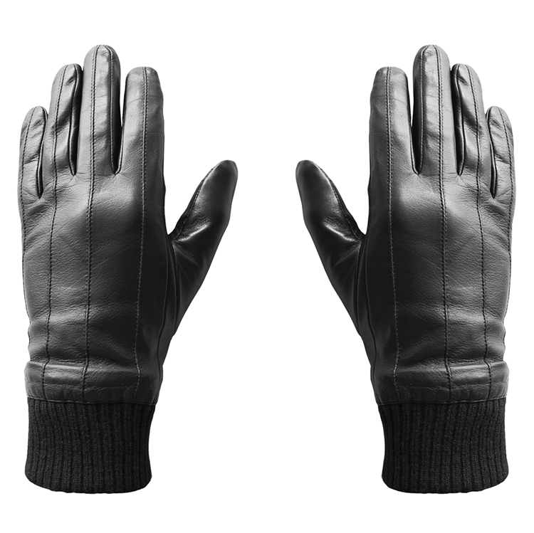 leather touch screen fashion glove