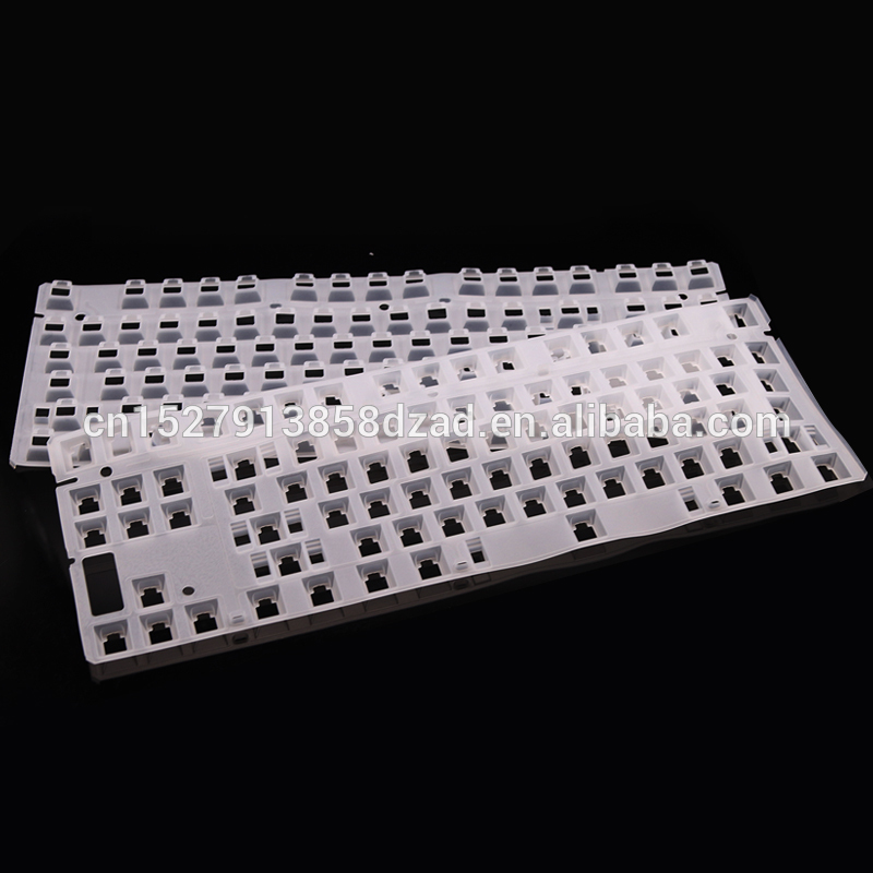 OEM Injection Molding Clear LSR Liquid Silicone Keypads