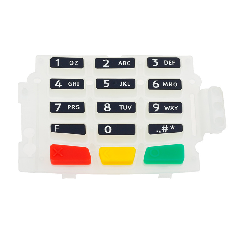 China Manufacturer Rubber Button Silicone Keypad