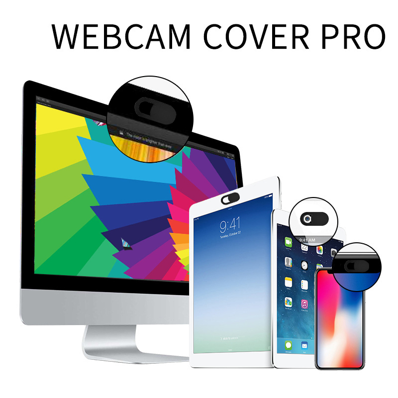 Promotion Gift Custom Logo 3 in 1 Plastic Slider Shutter Ultra Thin Privacy protector Laptop Webcam cover for mobile Computer
