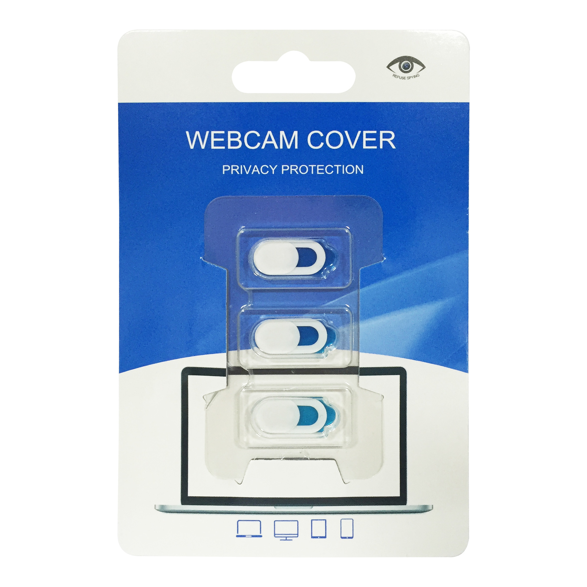 Promotion Gift Custom Logo 3 in 1 Plastic Slider Shutter Ultra Thin Privacy protector Laptop Webcam cover for mobile Computer