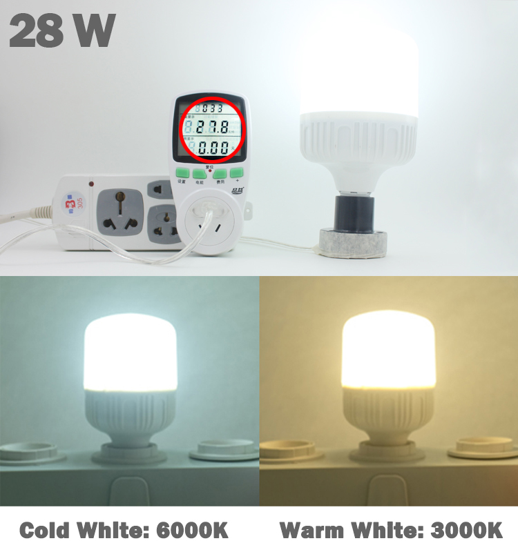 High Full Power 220V 3W 5W 7W 9W 18W 28W E27 LED Bulb Lamp SMD 2835/5730 Led Board for Home Living Room Light
