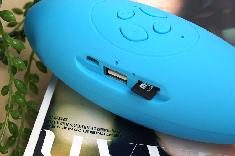 Common Audio Accessories Portable Super Bass Rugby USB Mini Super Bass Portable Speaker
