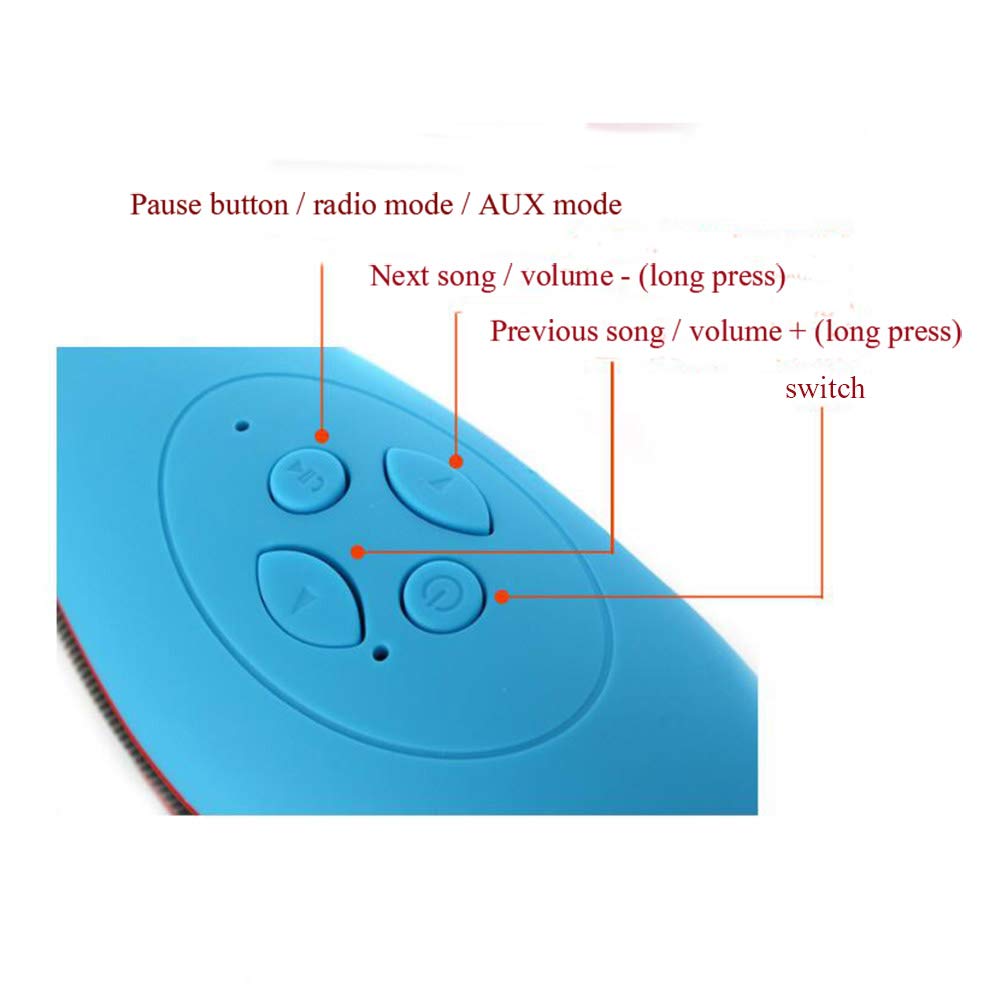 Internal Battery AUX/MP3/TF Card Function mini portable bluetooth hifi speaker