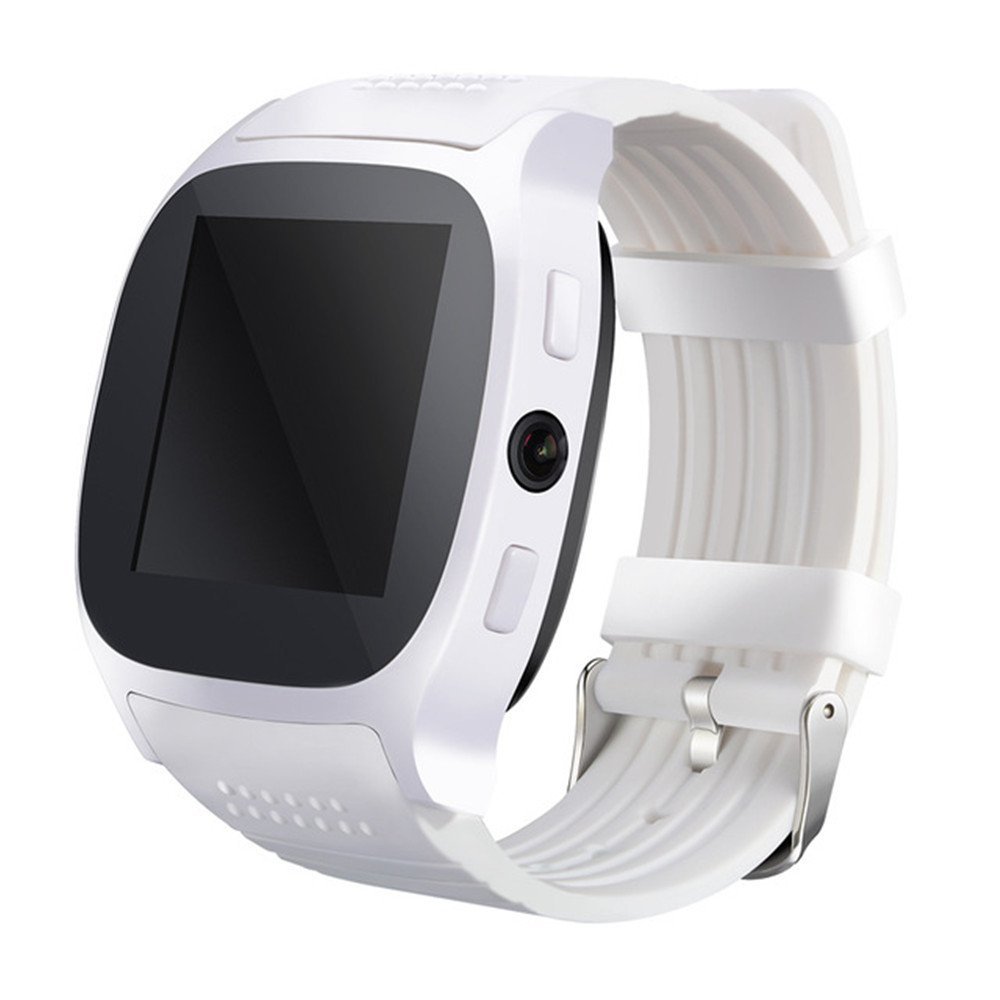 New T8 BT3.0 Smart Watch Support SIM and TF card Camera for Android for iPhone Punk Gifts Men Women Fitness Tracker