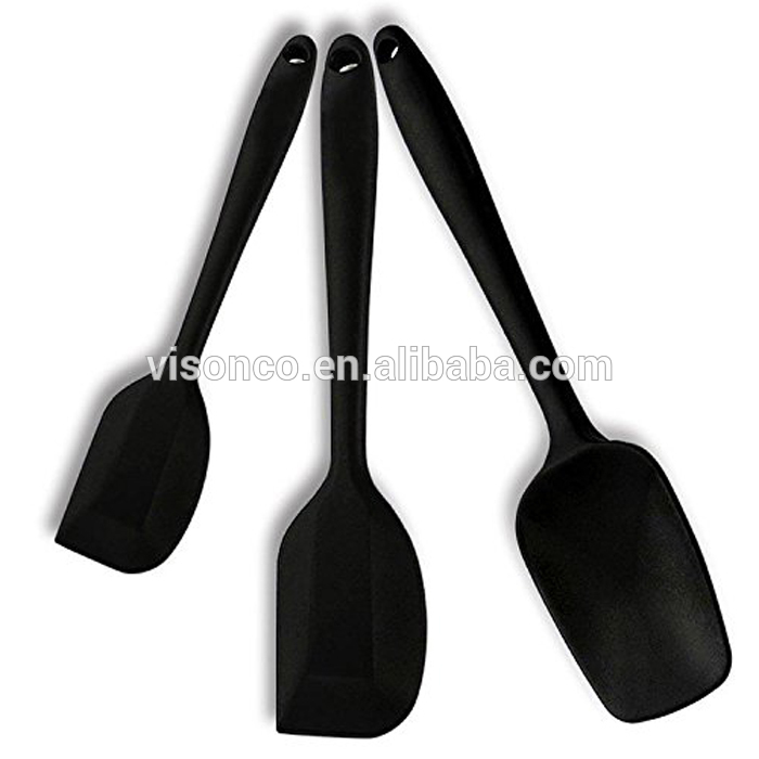 Food grade silicone baking butter spatula scraper brush set heat resistant pastry kitchen utensil