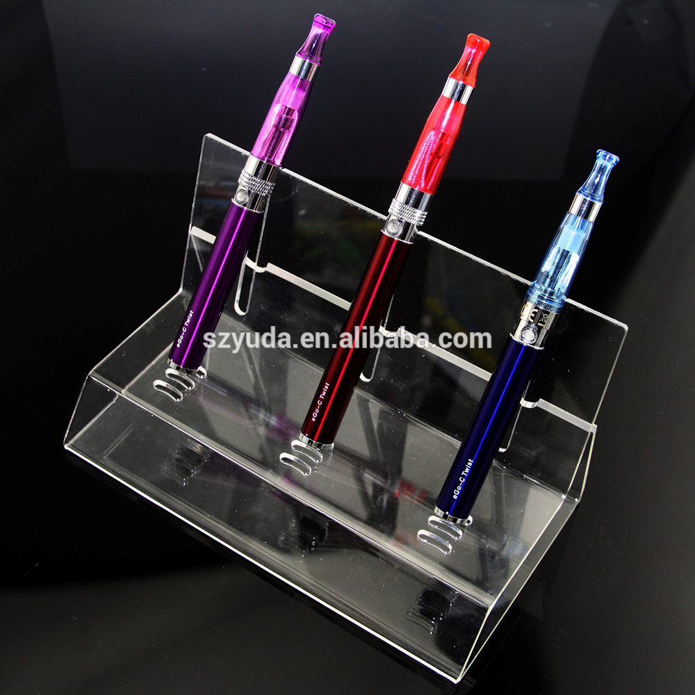 wholesale cheap acrylic vape stand, electronic cigarette display stand for sale