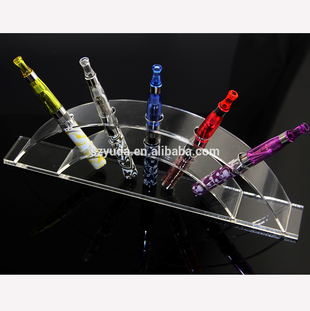 wholesale cheap acrylic vape stand, electronic cigarette display stand for sale