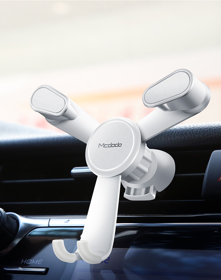 2019 Mcdood Three Arms Tight Mobile Phone Holder Gravity Car Mount