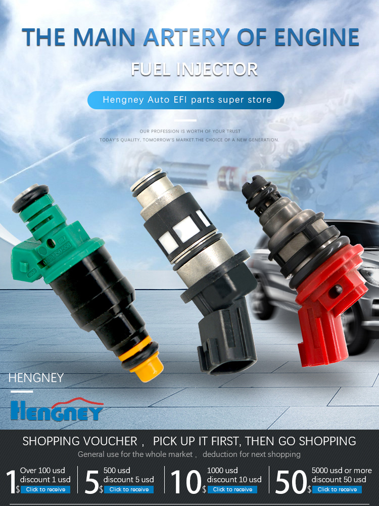 Hengney car parts 650cc modify fuel 0280158502 For Lada 110 Sedan 1.5L VAZ-2111 nozzle manufacturer